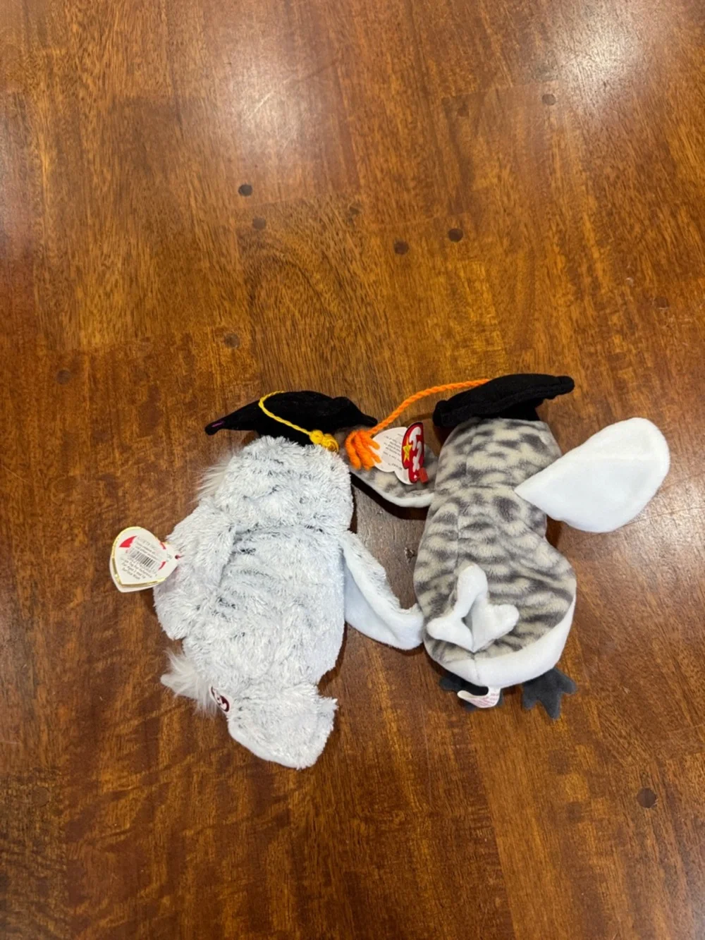 Ty Plush Beanie Babies Graduation Owl stuffed animals